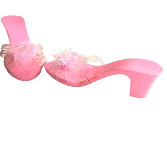 Girls Dress-Up Shoes Heels Pink Size Small - Picture 5 of 6